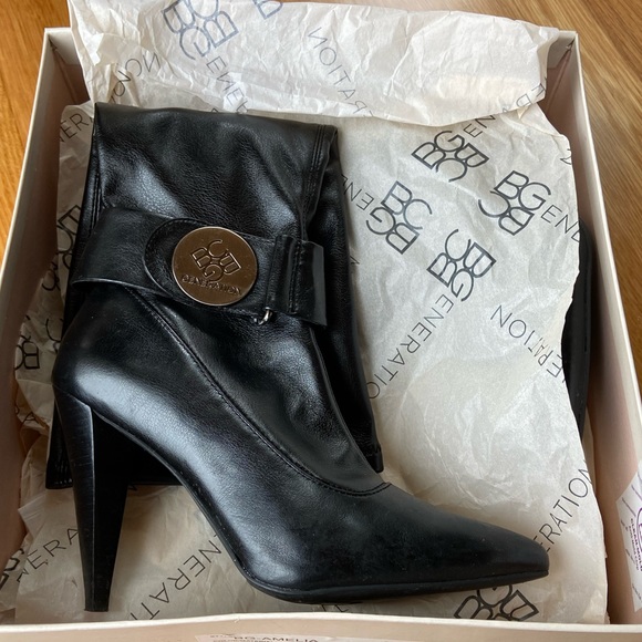BCBG Black High Heel Boots ❤️ - Picture 2 of 6